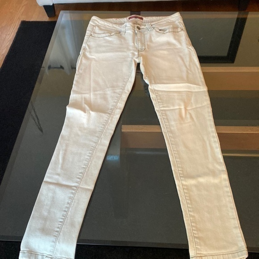 Stone washed jeans (light grey) size 13 JR. Super skinny jeans